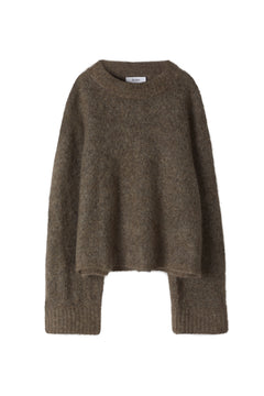 Niclas Short Sweater - Brown