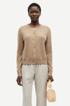 Saboston Cardigan - Greige Mel.