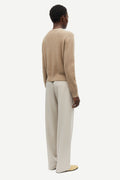 Saboston Cardigan - Greige Mel.
