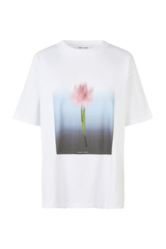 Saeira T-Shirt - Blurred Tulip White
