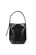 Saelmegade Bucket Bag Croc - Black
