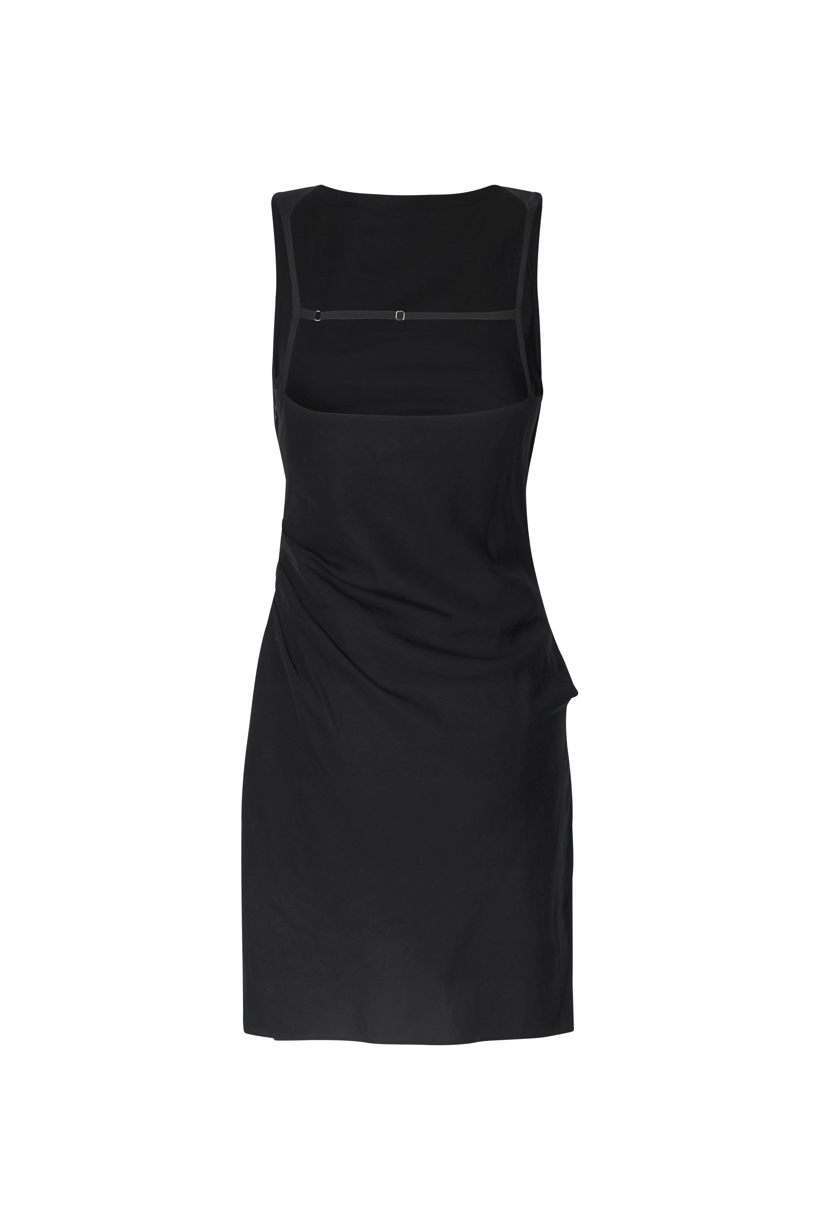 Sahira Short Dress - Black