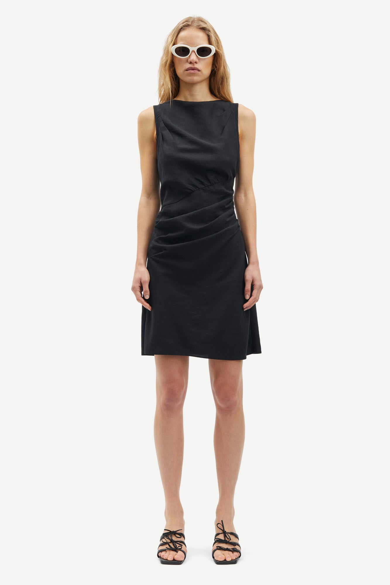 Sahira Short Dress - Black