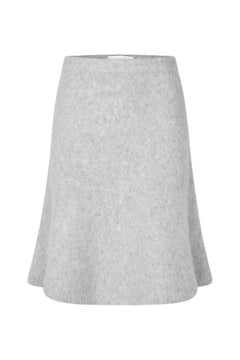 Sajeanne Skirt - Light Grey Mel.