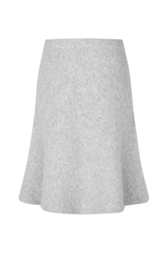 Sajeanne Skirt - Light Grey Mel.