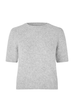 Sajeanne Top - Light Grey Mel.