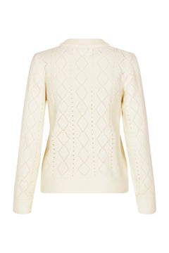 Salee Sweater - Clear Cream