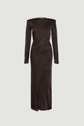San Dona Dress - Brown