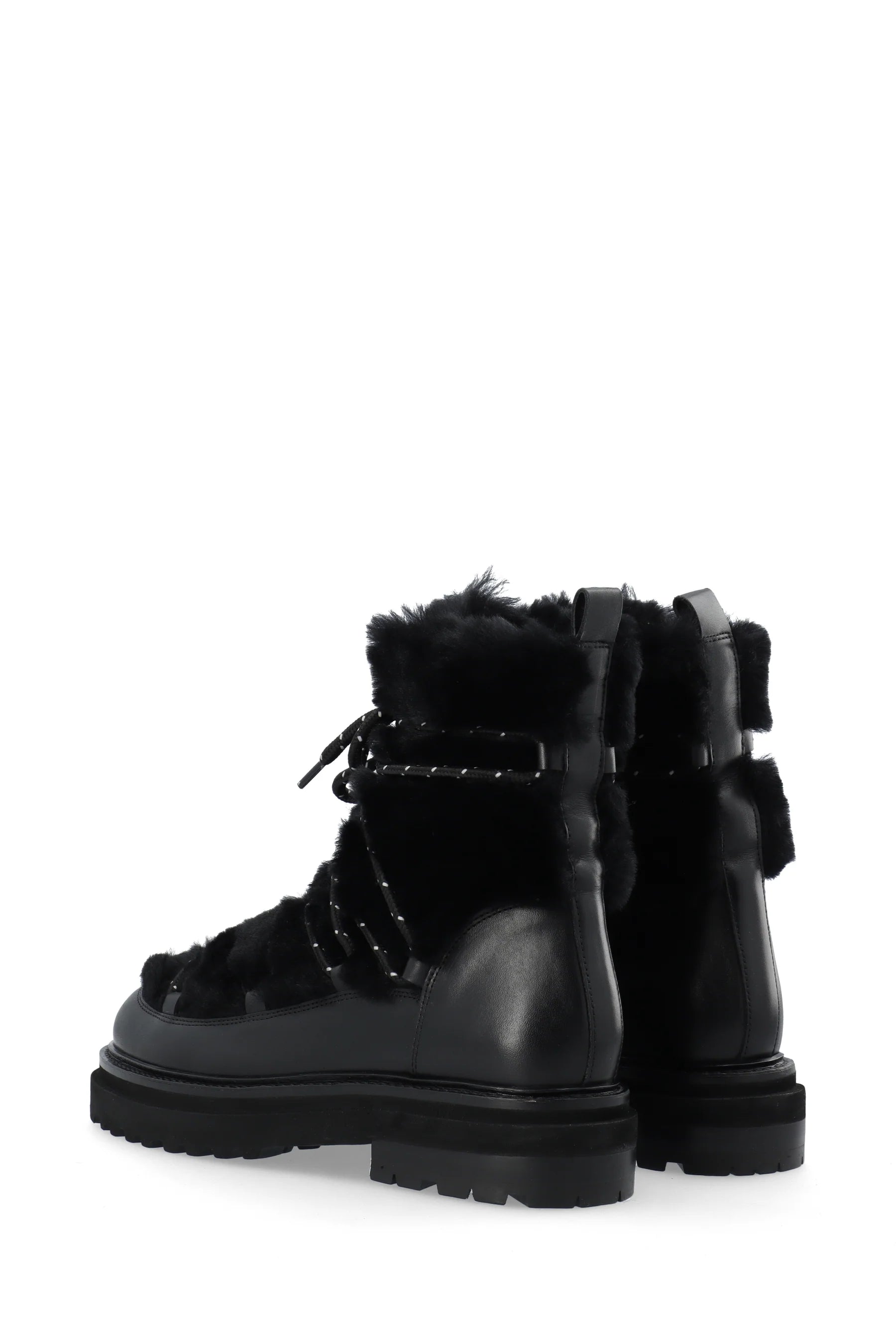 Sandra Snowboot Leather/Pes - Black