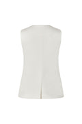 Saruma Vest - Egret