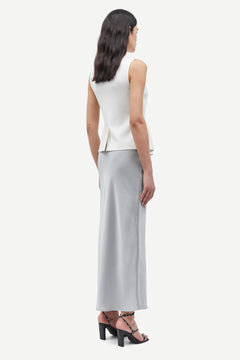 Saruma Vest - Egret