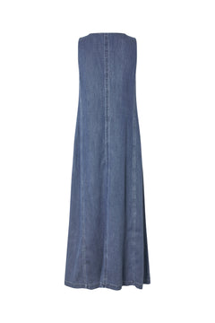 Saskylar Dress - Medium Denim Blue