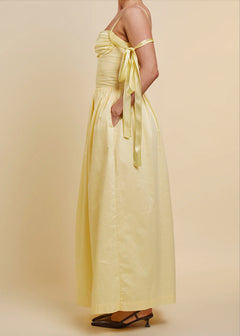 Elsa Maxi Dress - Butter Yellow