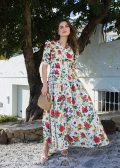 Fabienne Dress - Floral