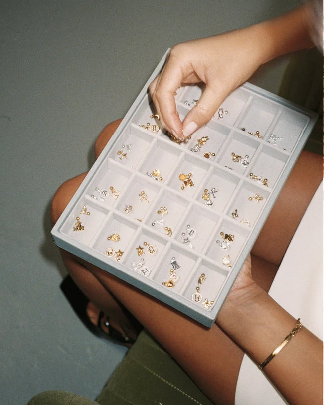 Airplane Charm - Gold