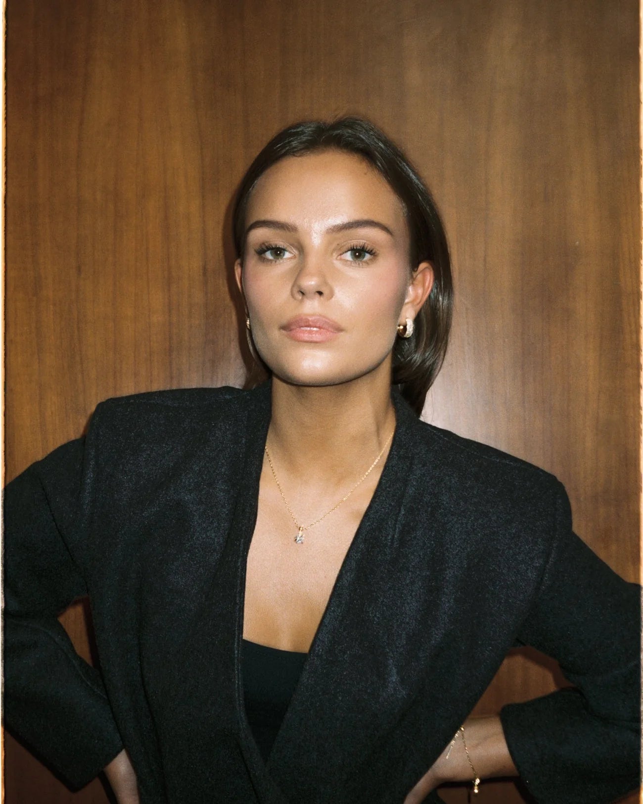 Dome Hoops (L) - Gold