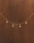 Diamond Star Charm - Gold
