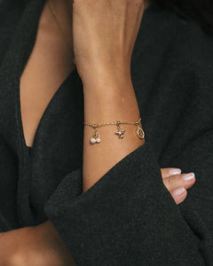 Cherry Charm - Gold