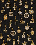 Airplane Charm - Gold