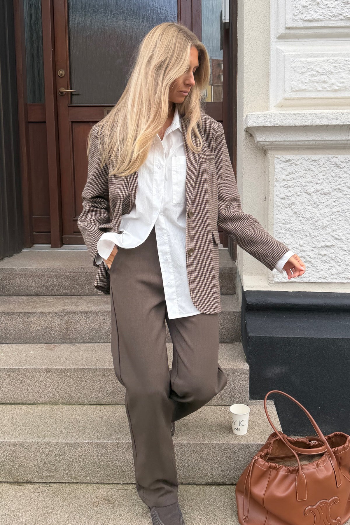 Signatureic Blazer - Brown Checks