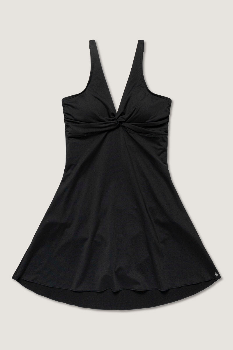 Simi Dress Swimsuit - Black