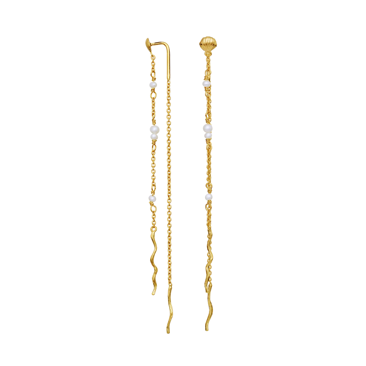 Sirena Earrings - Gold