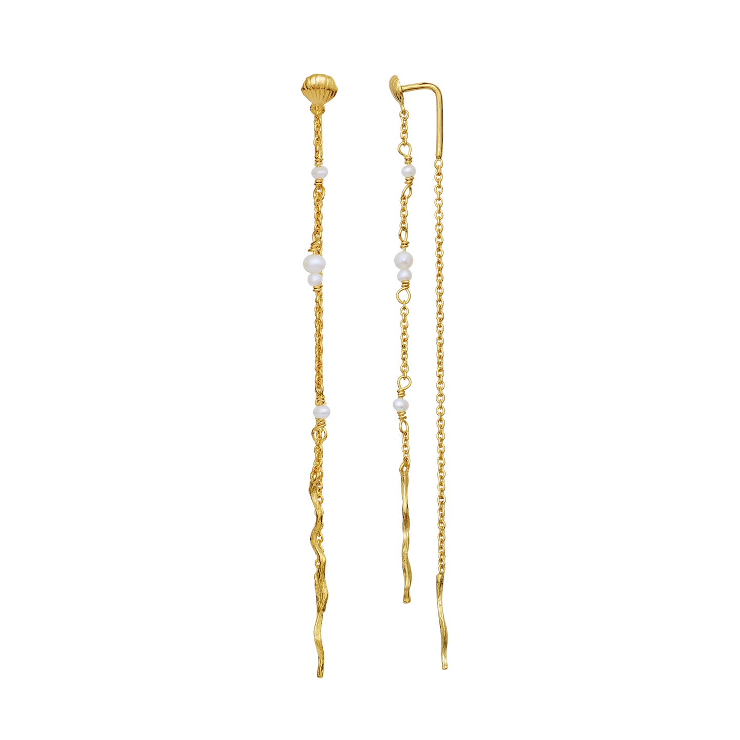 Sirena Earrings - Gold