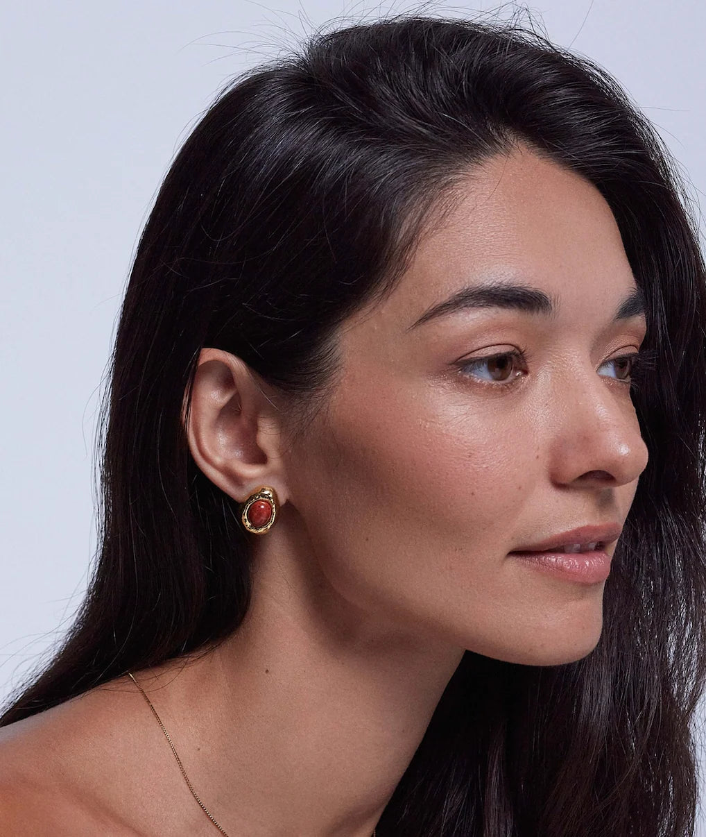 Cherry On Top Earrings - Gold