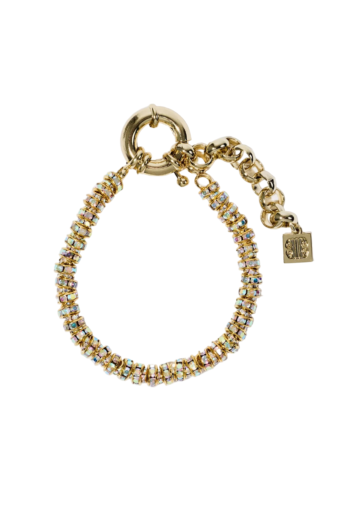 Skinny Diamond Bracelet - Gold