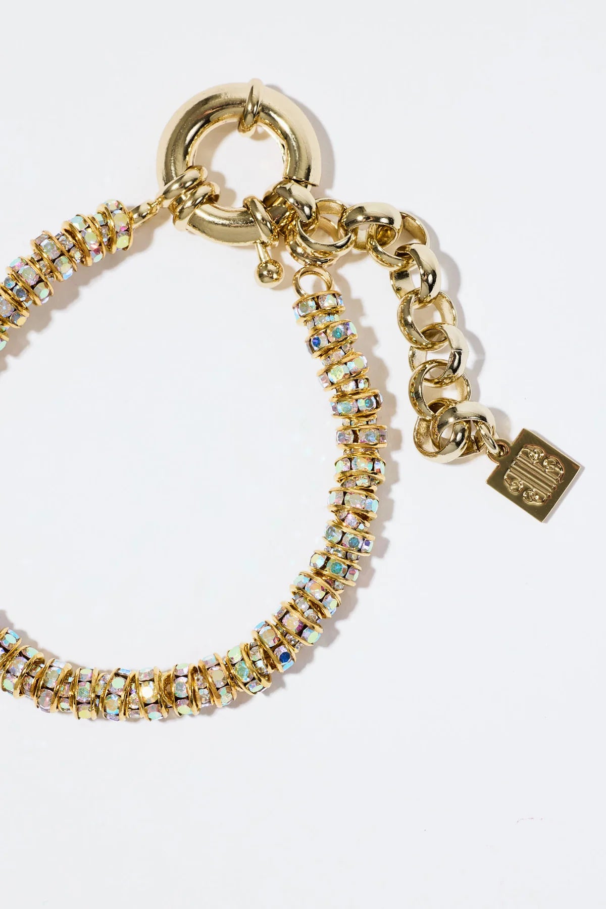 Skinny Diamond Bracelet - Gold