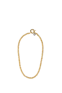 Skinny Diamond Necklace - Gold