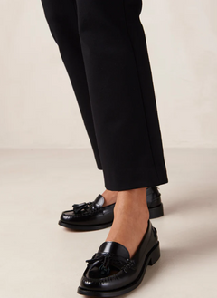 Terrane Leather Loafers - Black