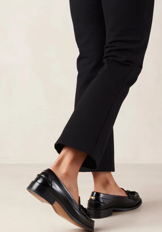 Terrane Leather Loafers - Black