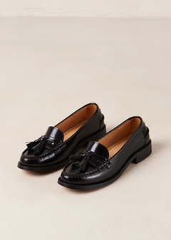 Terrane Leather Loafers - Black