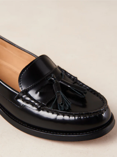 Terrane Leather Loafers - Black