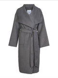 Ana Coat Wool Mix - Grey
