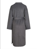 Ana Coat Wool Mix - Grey