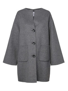 Sandy Wool Jacket - Grey