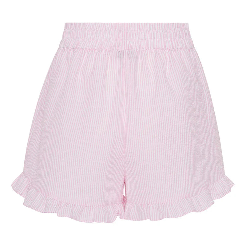 Sonja Shorts - Pink/White
