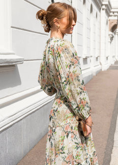 Elodie Dress - Blooming Gold