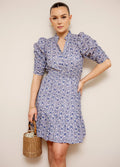 Billie Dress Short Sleeve - Empire Blue