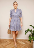 Billie Dress Short Sleeve - Empire Blue