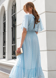 Heena Dress - Blue Georgette