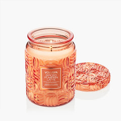 Large Glass Jar - New Spiced Pumpkin Latte
