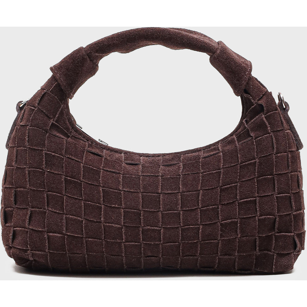 Mini Dandy Braided Suede - Chocolate