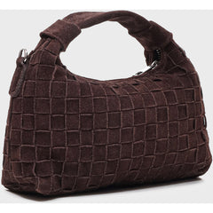 Mini Dandy Braided Suede - Chocolate