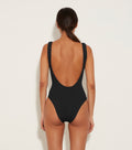 Square Neck Swim - Black