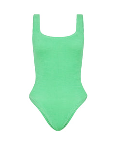 Square Neck Swim - Lime