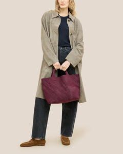 St Barths Medium Tote - Bordeaux