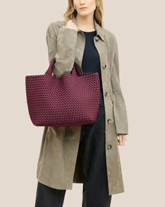 St Barths Medium Tote - Bordeaux